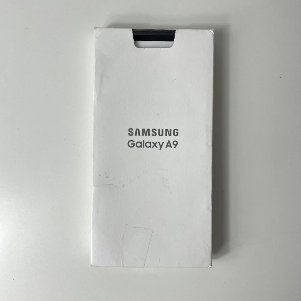 Blue Samsung Galaxy A9 Case and Screen Protector